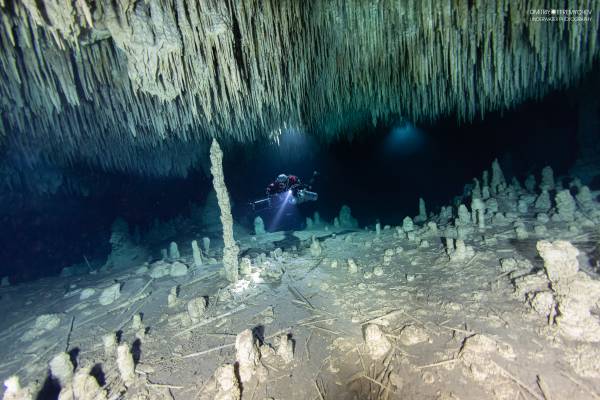 Full cave diver TDI